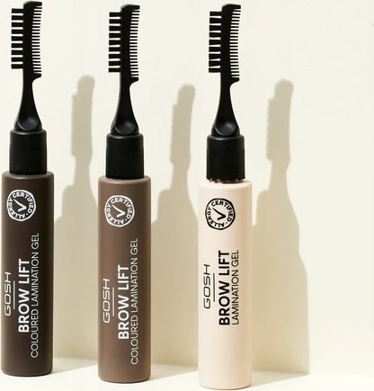 „Gosh Brow Lift“ laminavimo efekto antakių gelis „001 Pilkas Brown“, 3 ml