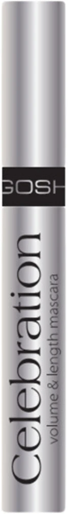 Gosh Celebration Volume & Lenght Blakstienų tušas Sidabrinis tusz do rzęs Juodas 10ml