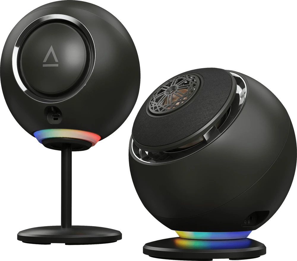 Kompiuterio kolonėlės Creative Pebble Nova USB-C 2.0 computer speakers juodos spalvos