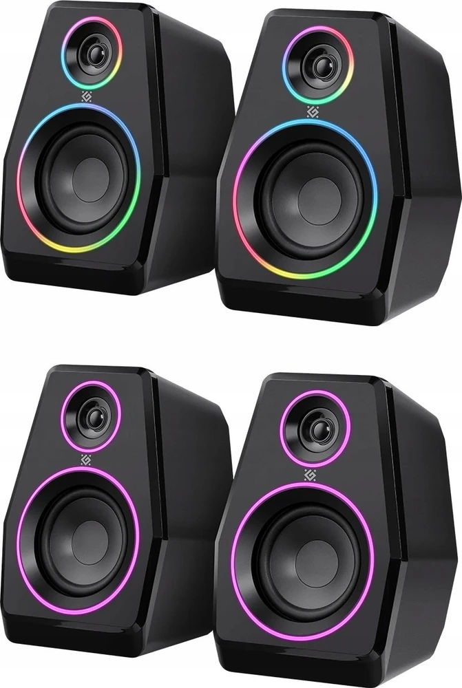 Kompiuterio kolonėlės Defender Solar 10 garsiakalbiai, 2.0, 10W, juodi, Bluetooth 5.3/AUX