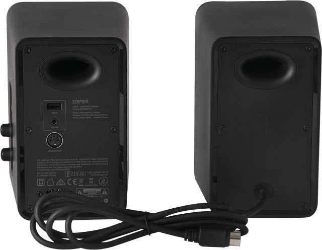 Kompiuterio kolonėlės Edifier Speaker System | QR30 | 15W+15 W | Bluetooth | Belaidė jungtis | Juodas