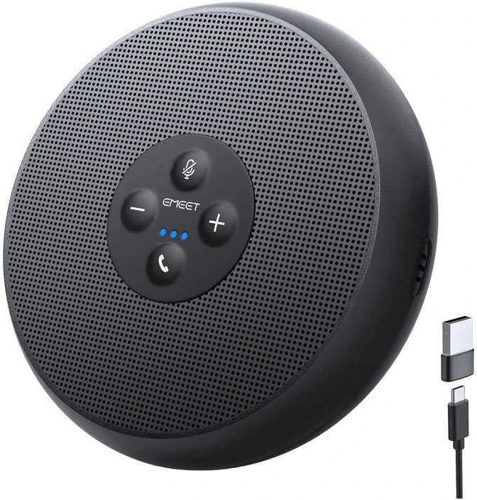 Konferencijų garsiakalbis - Emeet OfficeCore M1A 360° balso surinkimas, USB-C, suderinamas su Zoom ir Teams