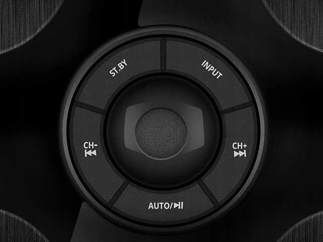 Kompiuterio kolonėlės 2.1 speakers SVEN MS-315, juodas, Bluetooth, FM, USB, Ekranas, RC unit, power output 20W+2x13W (RMS)