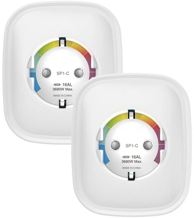Gosund SP1-HE Wifi 2 vnt išmanieji kištukai Apple HomeKit