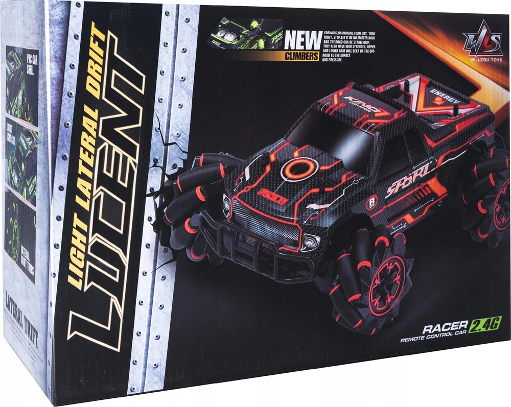 Gotel B4F1 SAMOCHÓD R/C DRIFT 4X4 GESTY Pultas