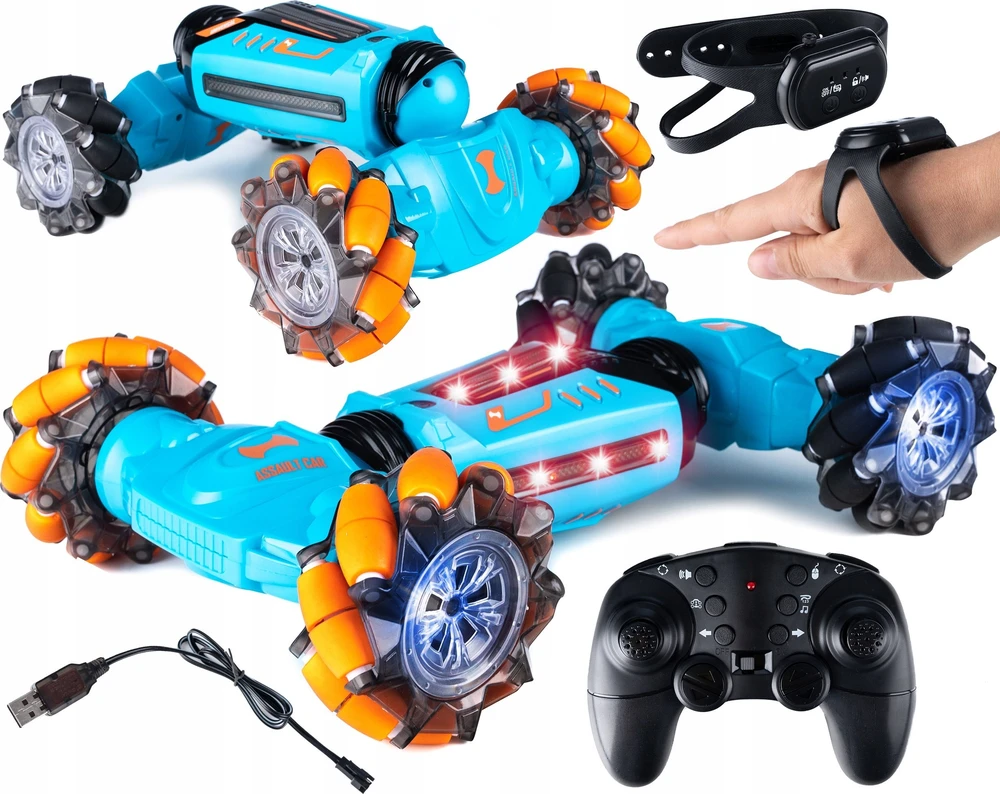 „Gotel B4K3 R/C CAR 360*“ AKROBATIKOS TRIKLAS