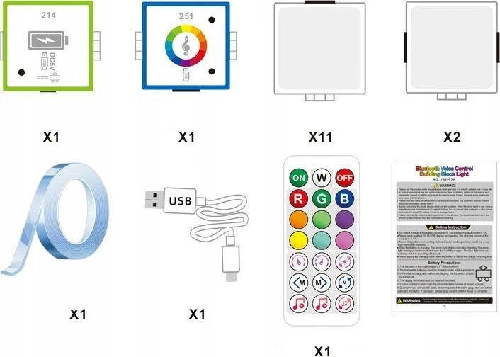 Gotel LED Moduliniai loginiai blokai