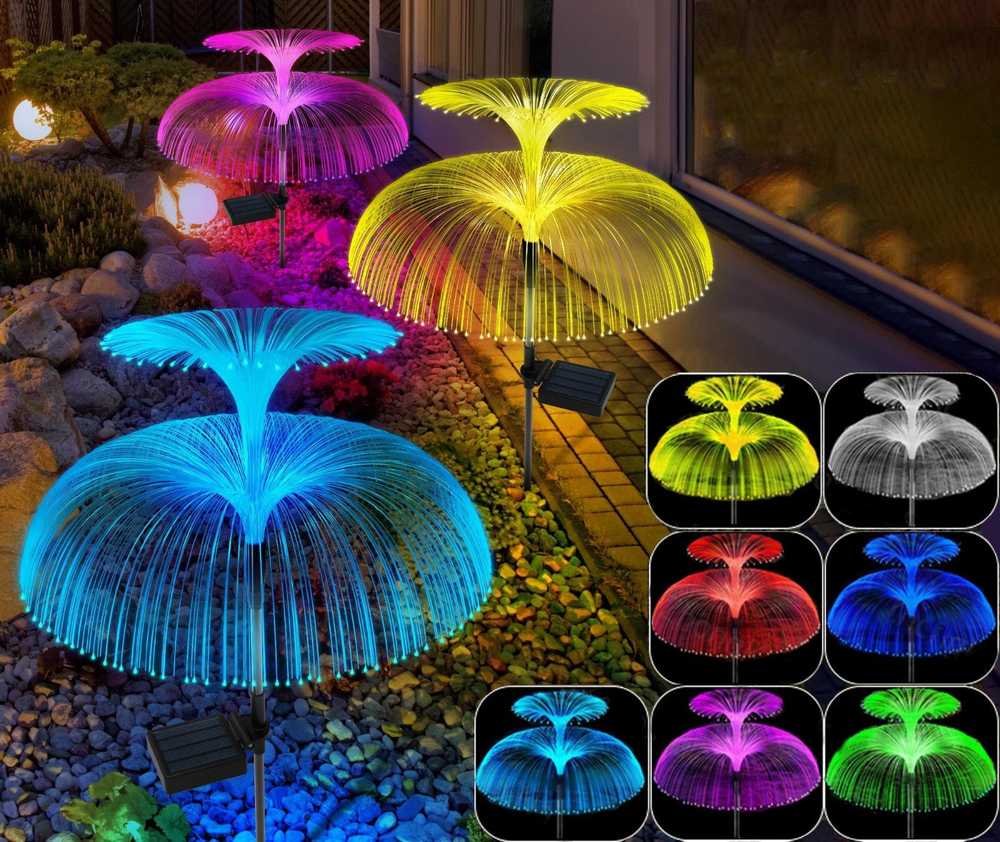 Gotel Q30F LAMPKA SOLARNA OGRODOWA MEDUZA 2SZT