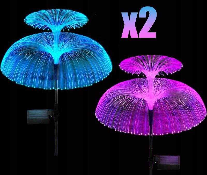 Gotel Q30F LAMPKA SOLARNA OGRODOWA MEDUZA 2SZT