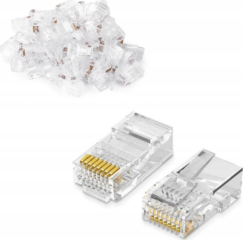 „Gotel“ RJ45 modulinis kištukas, 1000 vnt. (8P8C)