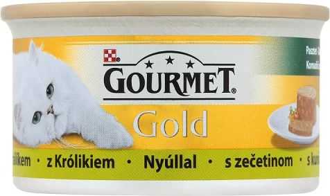 Purina Nestle Drėgnas Kačių Maistas - Gourmet Gold Triušiena 85g
