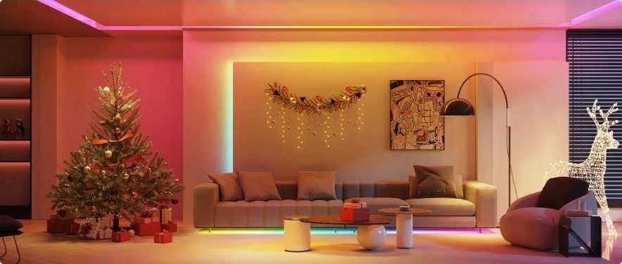 GOVEE H100E LED JUOSTOS pratęsiklis 1M, RGBIC+, SUDERINAMUMAS