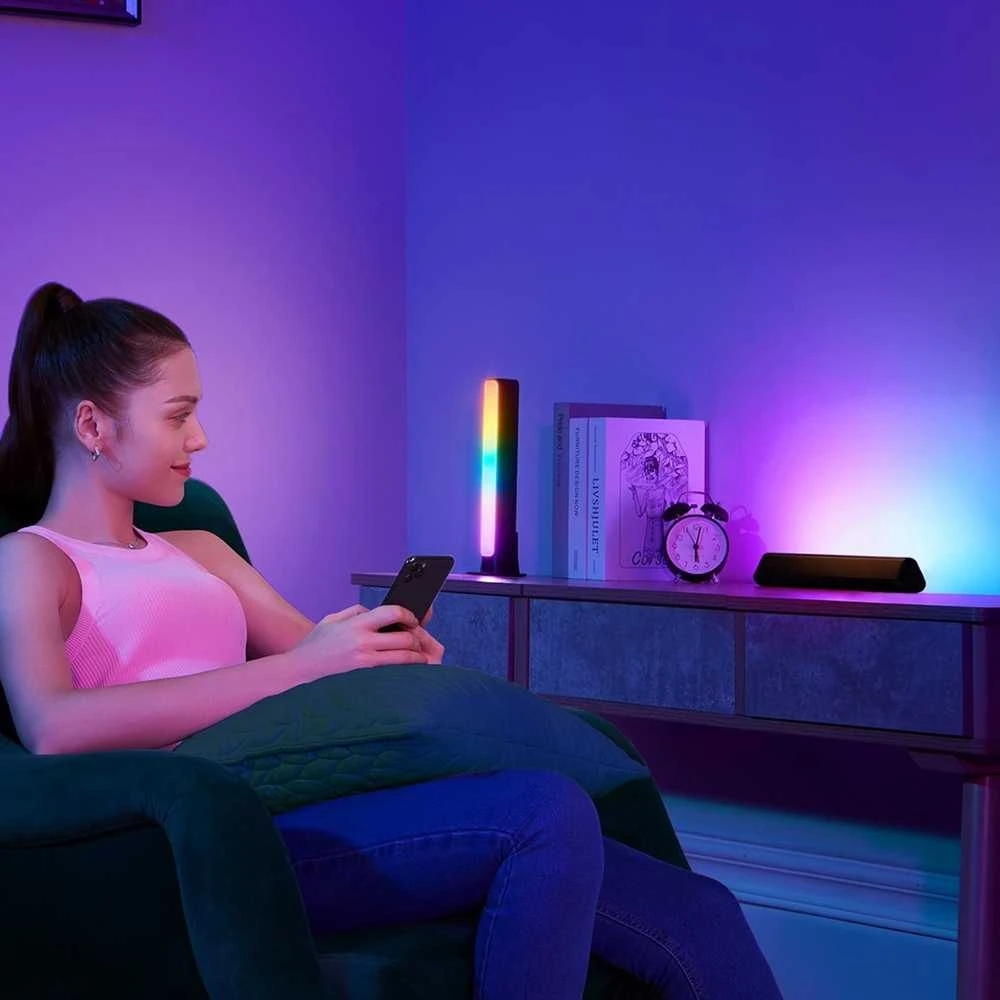 Govee H6056 Flow Plus | Lempa LED | RGBICWW, „Wi-Fi“, „Alexa“, „Google“.