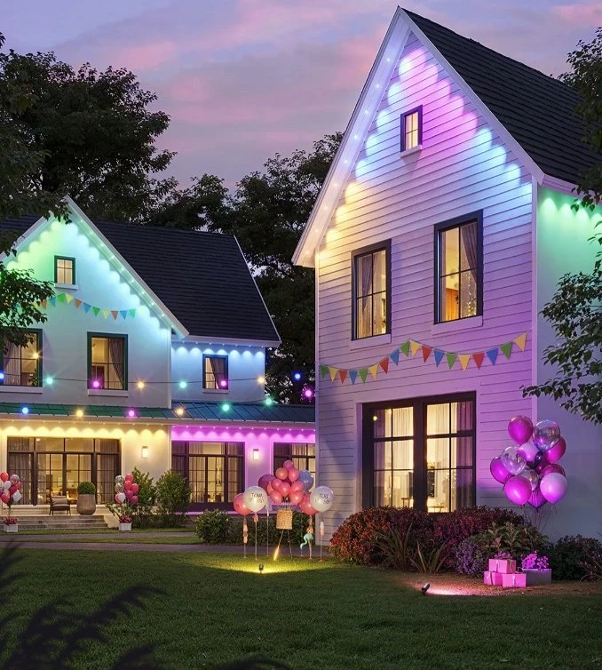 Nuolatiniai lauko šviestuvai Govee H705E Permament Outdoor Lights 2 | 30 m | LED | RGBICW, Wi-Fi, Bluetooth, IP67