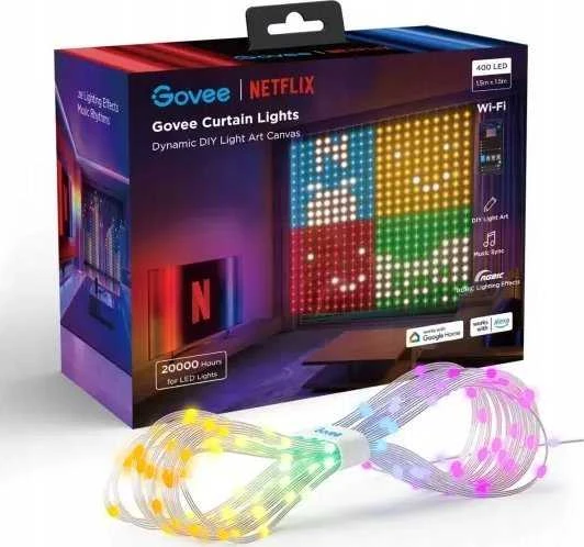 Govee H70BC išmanioji šviesų girlianda su „Wi-Fi“ / „Bluetooth“