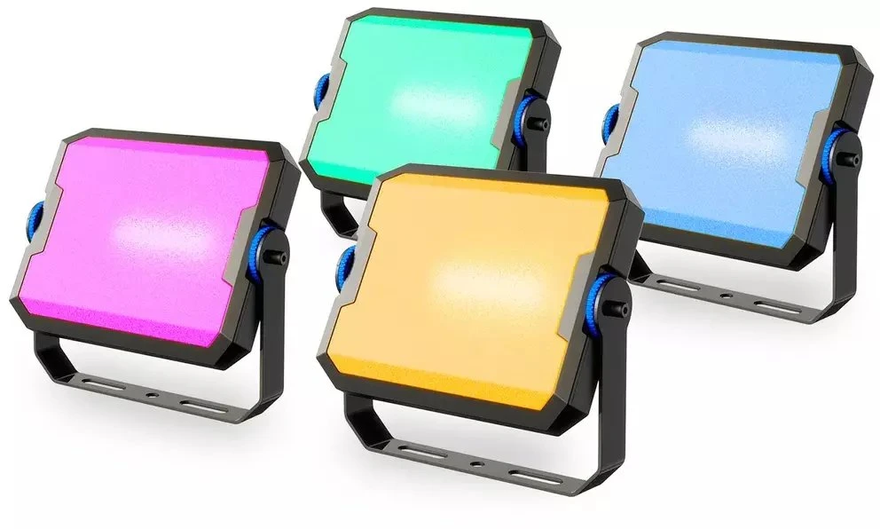 „Govee H8057“ lauko prožektoriai 2 | LED prožektoriai | „Wi-Fi“ + „Bluetooth“, RGBWW, IP66
