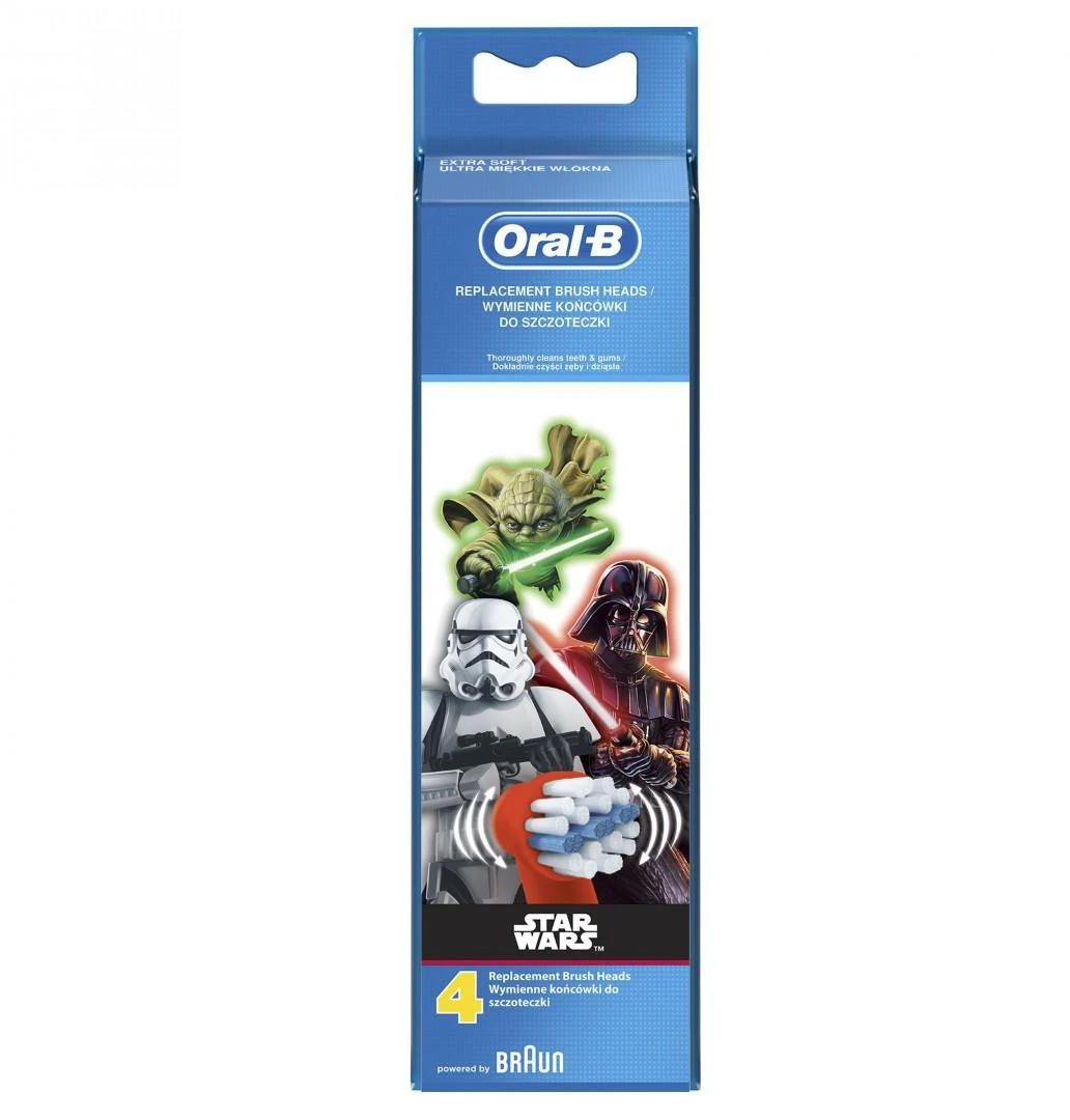 BRAUN EB 10-4K StarWars Extra soft antgaliai dantų šepetukams