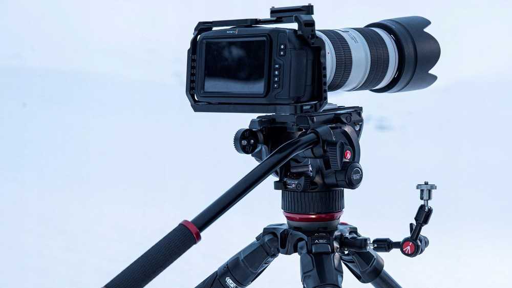 Vaizdo Galvutė - Manfrotto 504X Su Plokščiu Pagrindu
