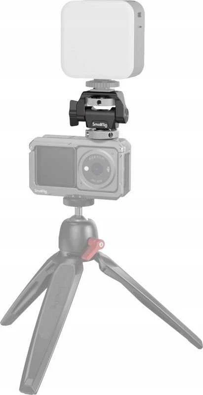 SmallRig 2905 pasukamas ir amp; Reguliuojamas pakreipimo monitoriaus laikiklis su šalto bato laikikliu