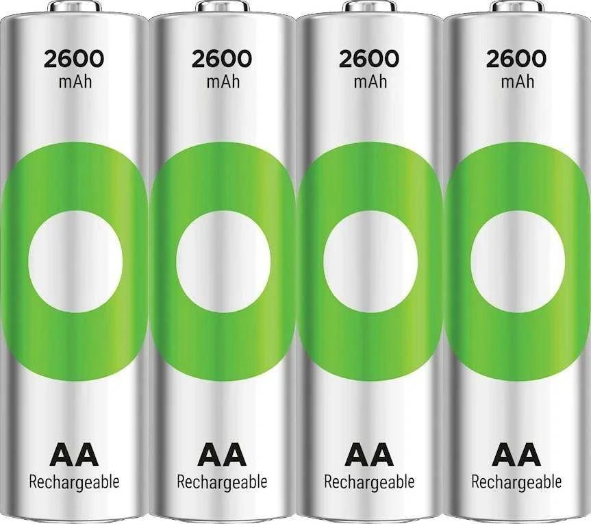 GP ReCyko AA 2600mAh akumuliatoriai, 4 vnt.