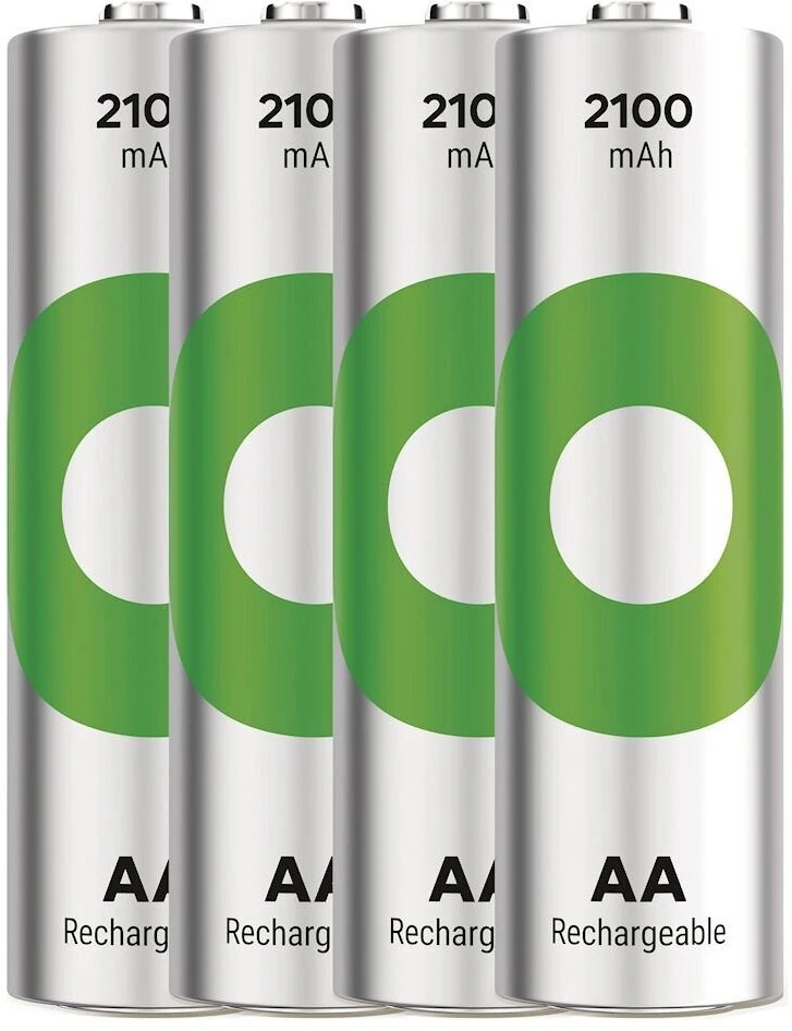 GP ReCyko AA 2100mAh 4 vienetų rinkinys