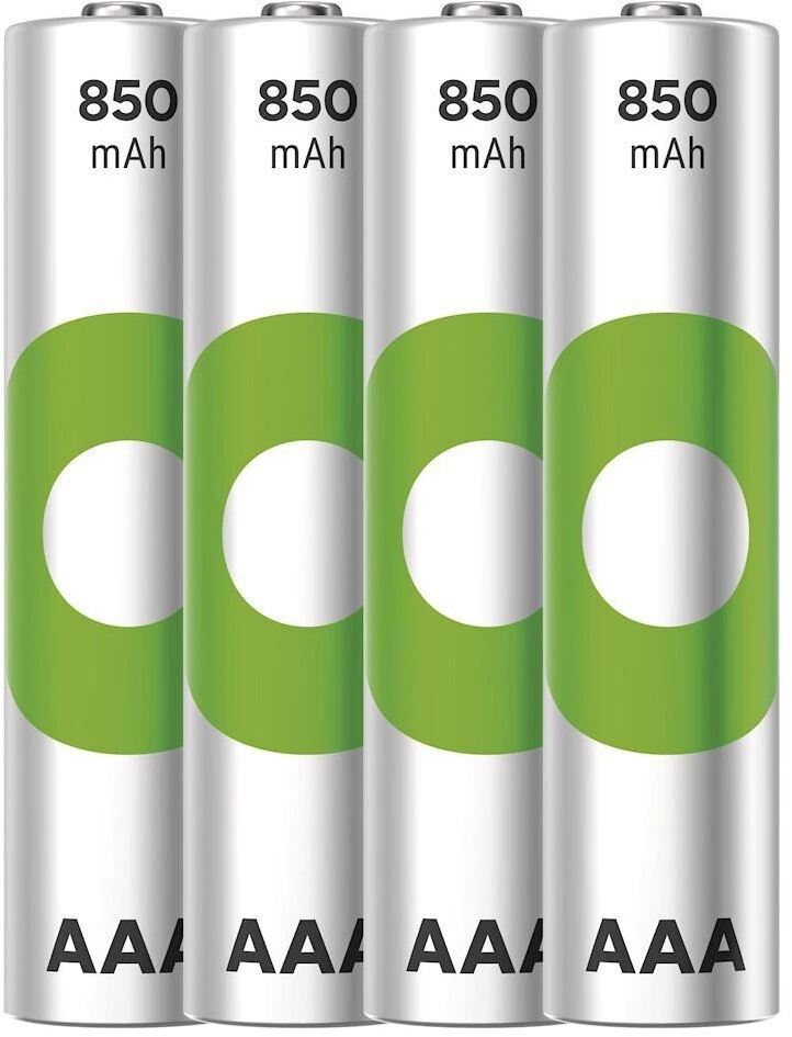Įkraunamos AAA baterijos 850 mAh rinkinys