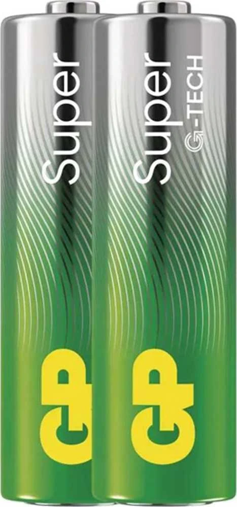 GP Baterija (LR6) AA Alkaline Super (2 batteries / shrink) 1.5V