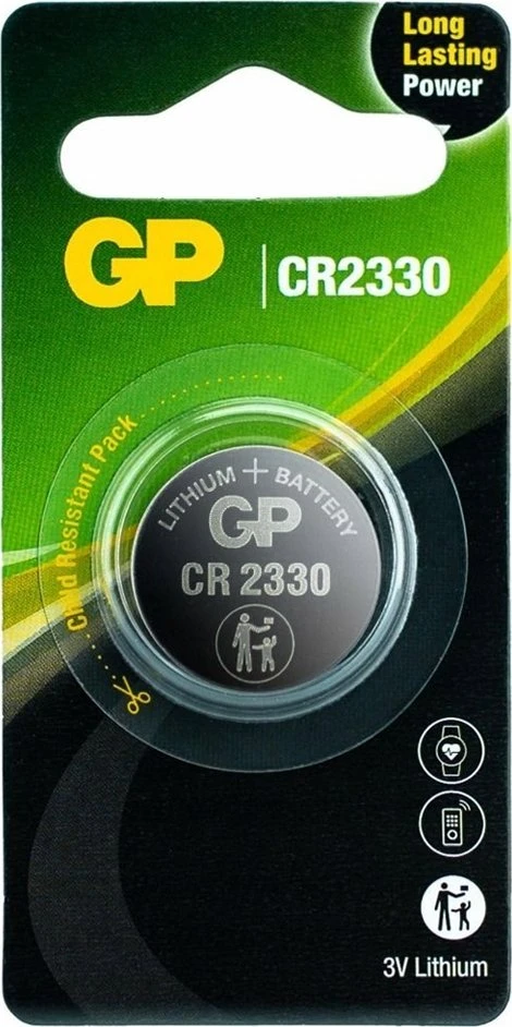 GP Baterija GP CR2330 baterijos 1 vnt.