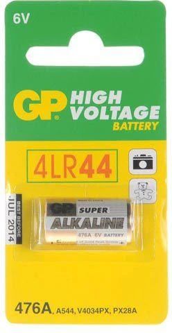 GP Battery 476A 4LR44 6V Alkaline Baterija 1 vnt.