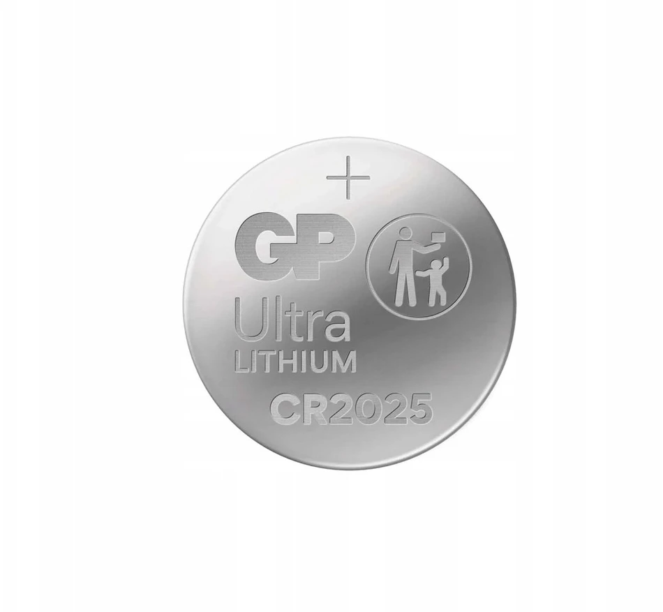GP Battery GP Gold Peak Industries CR2025 3,0 V nukreipiamoji baterija GPCR2025ULT370C4