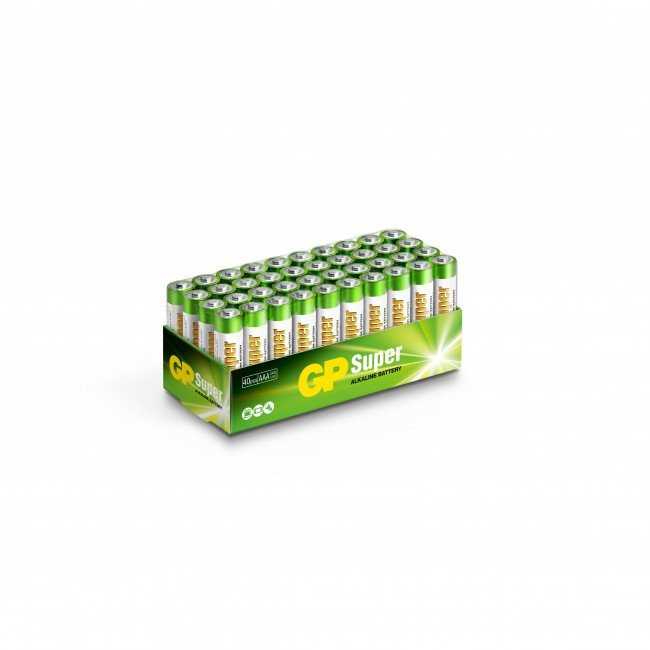 GP GP baterijos Super Alkaline 24A/LR03 vienkartinės AAA šarminės baterijos