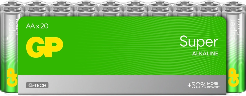 Baterija GP SUPER LR6 (AA) B20