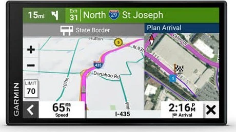 Sunkvežimių palydovinė navigacija Garmin dēzl LGV610 6" su „Live Traffic“
