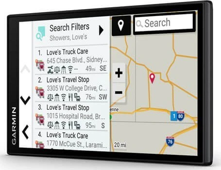 Sunkvežimių palydovinė navigacija Garmin dēzl LGV610 6" su „Live Traffic“
