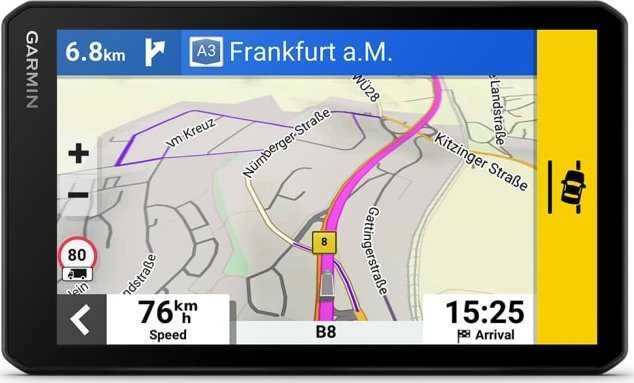 Sunkvežimio palydovinė navigacija su įmontuotu vaizdo registratoriumi +MT-D Garmin dēzlCam LGV710 7"