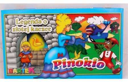 Bartek Pinokio Stalo žaidimas „Pinokis“ – Auksinė antis