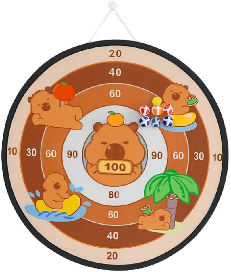 Lean Toys Taikinio žaidimas su kapibara 73,5 cm
