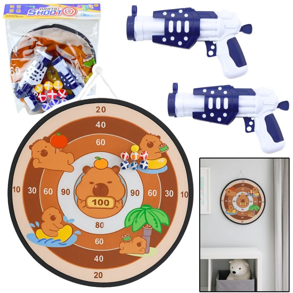 Lean Toys Taikinio žaidimas su kapibara 73,5 cm