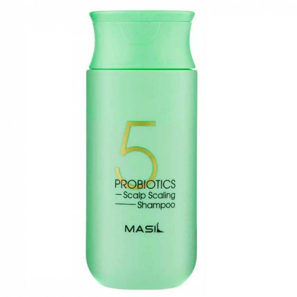 Masil Giluminio valymo šampūnas su probiotikais 5 (Probiotikų galvos odos pleiskanojimą mažinantis šampūnas), 150 ml