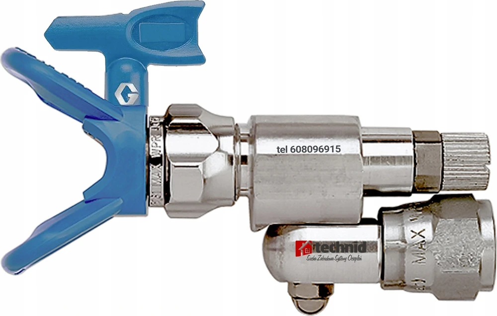 GRACO CLEANSHOT uždarymo vožtuvas, galvutė + purkštukas.