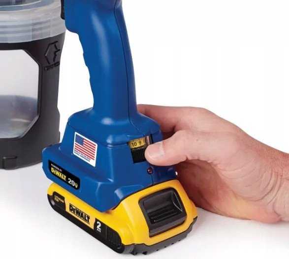 Akumuliatorinis beorio dažymo aparatas Graco Ultra; 18 V; 2x2,0 Ah akum.