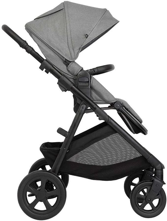 GRACO vežimėlis NEAR2ME DLX TRIO ASH rinkinys 3in1