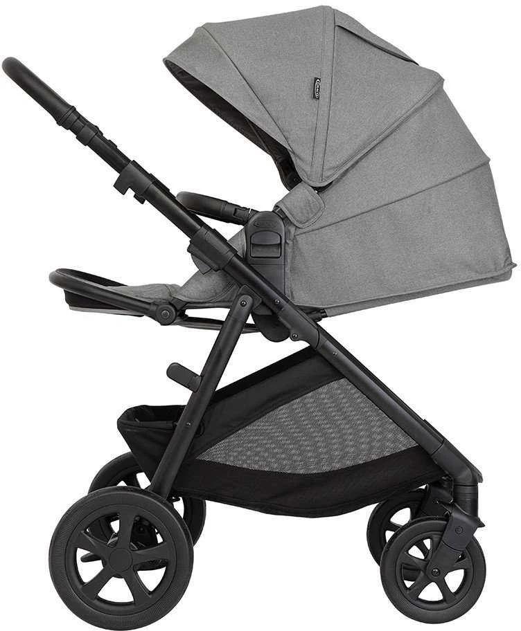 GRACO vežimėlis NEAR2ME DLX TRIO ASH rinkinys 3in1