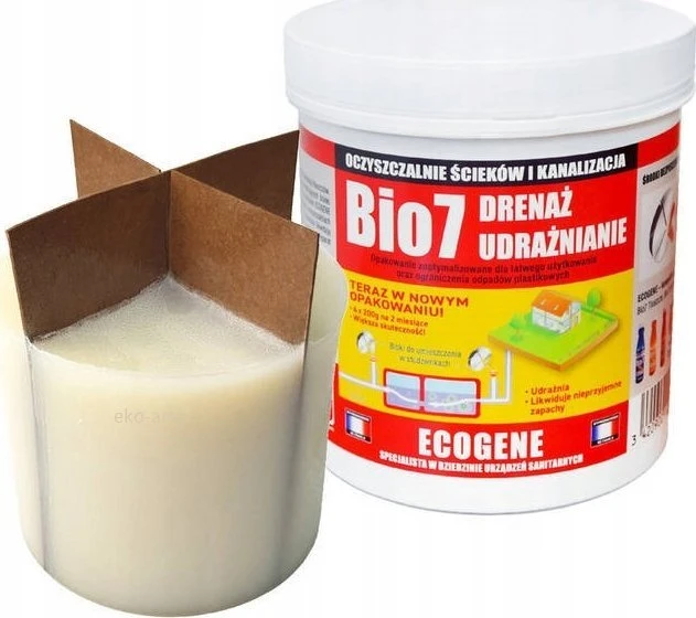 Graf BIO7 PARUOŠIMAS DRENAŽO BLOGAS 800G