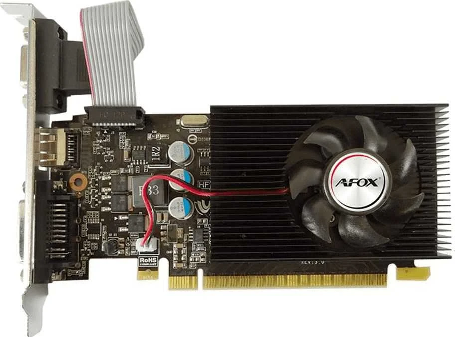 Vaizdo plokštė Grafinė kortelė AFOX Geforce GT 730 Žemas profilis 4GB DDR3 (AF730- 4096D3L5)