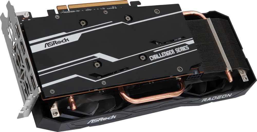 Grafikos plokštė ASROCK AMD Radeon RX 7600 8 GB GDDR6 128 bit PCIE 4.0 8x GPU 1770 MHz Dual Slot Fansink 1xHDMI 3xDisplayPort RX7600CL8GO