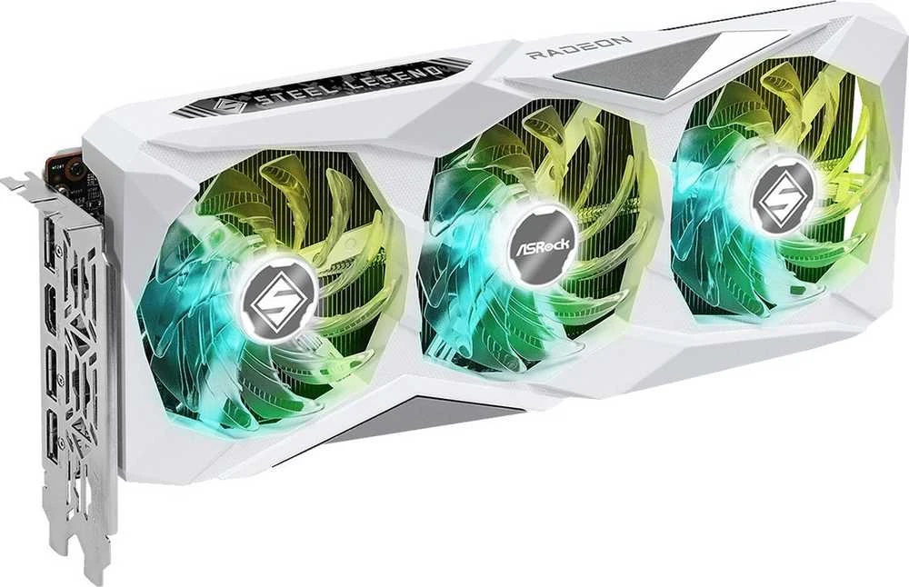 Vaizdo plokštė ASRock Radeon RX 7600 Steel Legend OC 8GB GDDR6