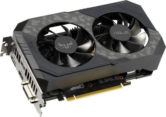 Vaizdo plokštė Asus TUF-GTX1660TI-O6G-EVO-GAMING NVIDIA, 6 GB, GeForce GTX 1660 Ti, GDDR6, PCI Express 3.0, DVI-D talpa 1, HDMI talpa 2, Atminties laikrodžio greitis 12000 MHz