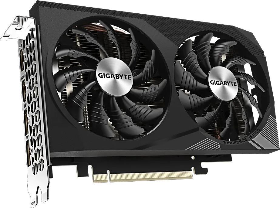 Vaizdo plokštė Gigabyte Gigabaitas | GV-N3050WF2OCV2-8GD | NVIDIA | 8 GB | GeForce RTX 3050 | GDDR6 | HDMI jungtys kiekis 2 | PCI-E 4.0 | Atminties taktinis dažnis 1792 MHz