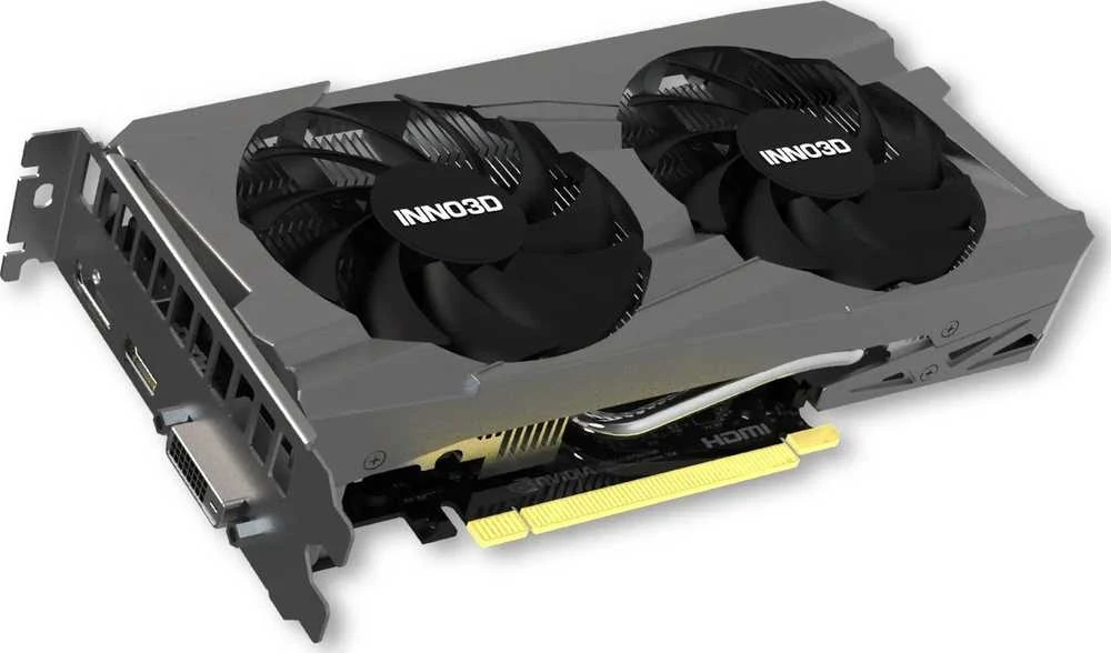 Vaizdo plokštė INNO3D GeForce RTX 3050 Twin X2 V2, 8192 MB GDDR6